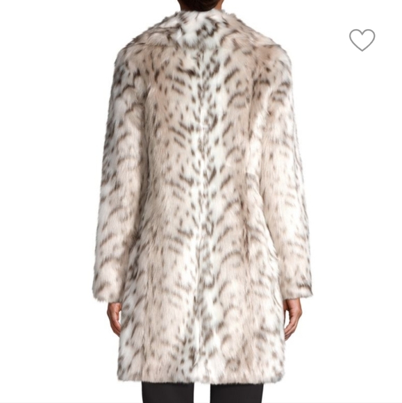 Karl Lagerfeld Snow Leopard Coat - Picture 7 of 7
